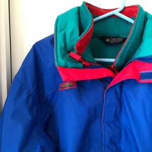 Vintage Mens 90s Columbia Radial Sleeve Jacket